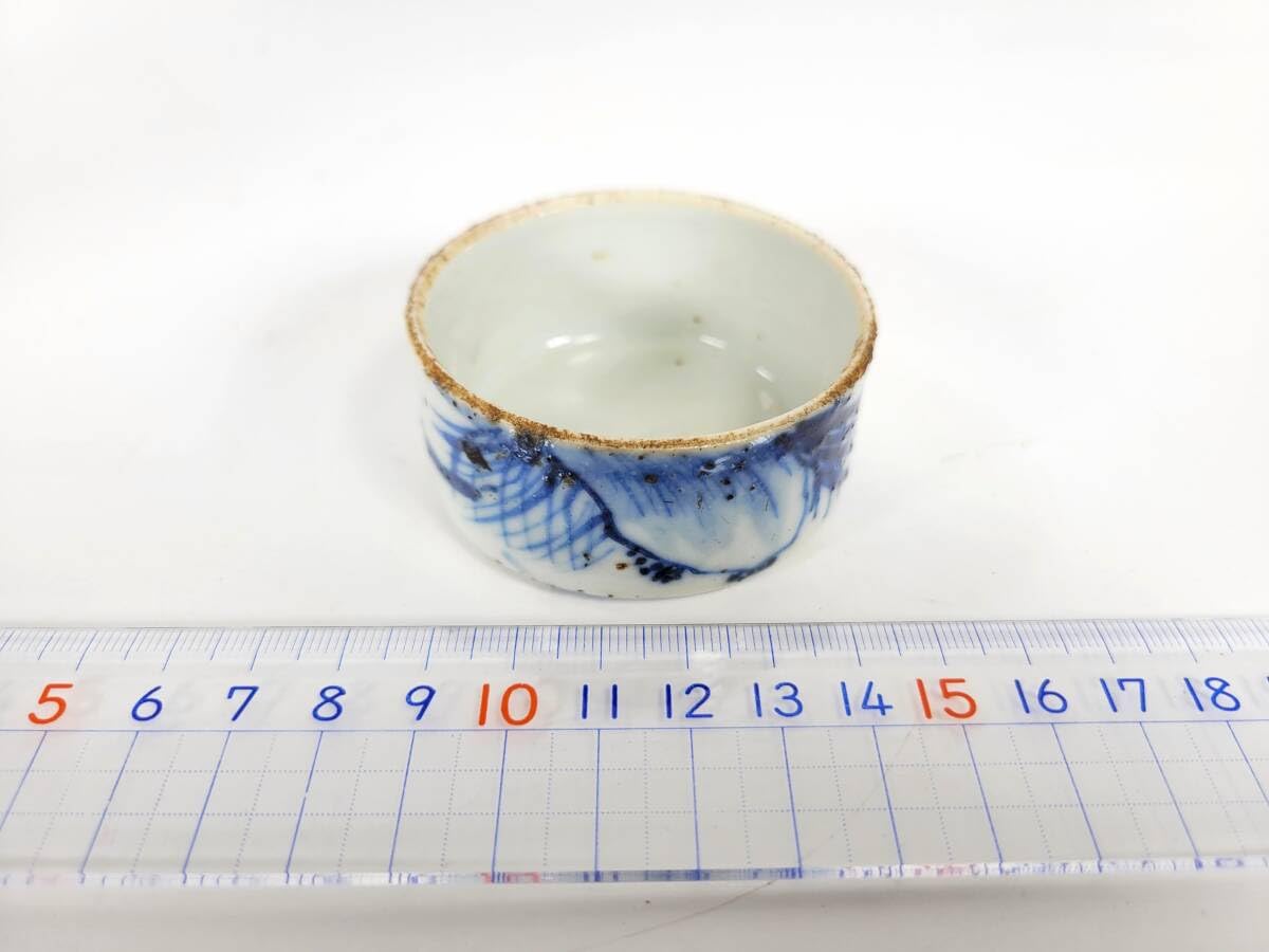 清時代　骨董品　朱肉 Amazon.co.jp: 【蔵出し品】中国磁器青花磁青染付骨董品中国清代